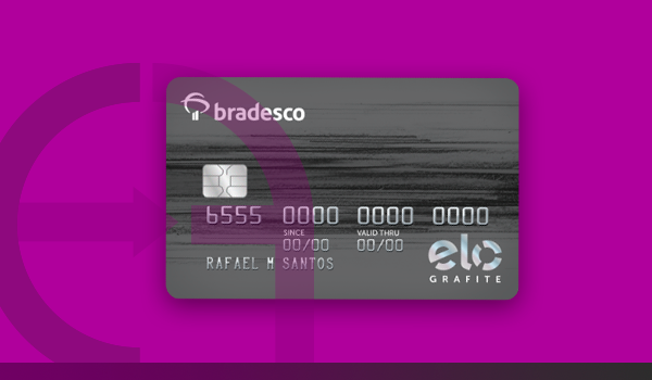 cartão Bradesco Elo Grafite