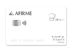 tarjeta de crédito Afirme Blanc Word Elite