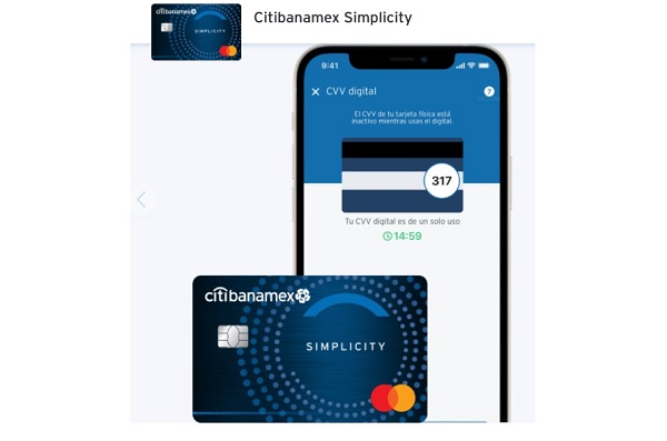 Tarjeta de Crédito Simplicity Citibanamex.