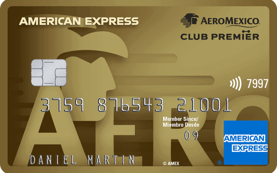 tarjeta de crédito The Gold Card American Express® Aeroméxico
