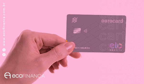 Cartão de crédito Banco do Brasil Ourocard Estilo Elo Grafite