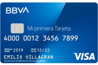 Mi primera Tarjeta BBVA