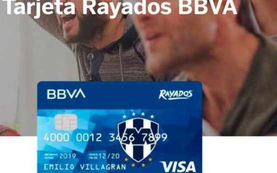 Tarjeta de crédito Rayados BBVA
