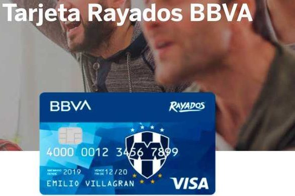 Tarjeta de crédito Rayados BBVA