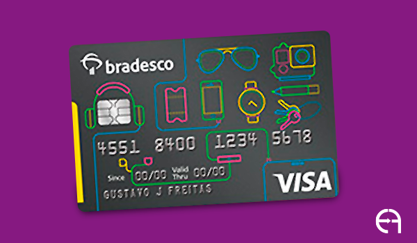 Cartão de Crédito Bradesco Universitário Visa Gold