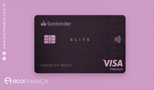 Cartão Santander Elite Platinum Visa